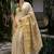 Ethnic Motifs Zari Tissue Designer Kasavu Saree