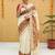 Ethnic Motifs Handloom Kasavu Saree