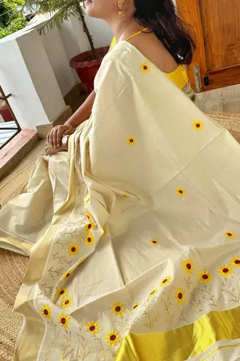 Tissue Kasavu Saree