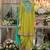 Chinon fabric green color readymade dhoti kurta suit