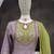 Chinon fabric light purple color readymade dhoti kurta suit