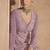 Embroidered chinon onion pink readymade salwar kameez
