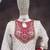Chinon fabric white color readymade dhoti kurta suit