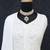 Embroidered chinon white readymade salwar kameez