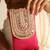 Pink satin sling bag