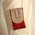 Maroon satin sling bag