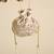 White satin potli bag