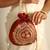 Maroon satin potli bag