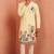 Men polystar & satin silk beads & embroidered work kurta set