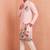 Men polystar & satin silk beads & embroidered work kurta set