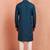 Men polystar & satin silk beads & embroidered work kurta set