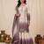 Multicolor faux georgette embroidered palazzo set