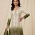 Multicolor faux georgette embroidered palazzo set