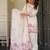 Off-white cotton poly printed farshi salwar set