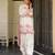 Off-white cotton poly printed farshi salwar set
