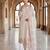 Off-white silk blend embroidered kurta set