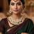 maroon necklace set with earrings & tikka  kundan & agate stone  gold plated