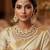 white necklace set with earrings & tikka  kundan & agate stone  gold plated