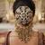 kundan ambada juda pin bun cage & hair brooch