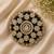kundan ambada juda pin bun cage & hair brooch
