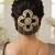 kundan ambada juda pin bun cage & hair brooch