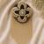 kundan ambada juda pin bun cage & hair brooch
