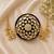 kundan ambada juda pin bun cage & hair brooch