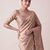 alluring embroidery work with real bits work banarasi silk blend indian designer wedding saree