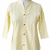 Women’s Shirt Style Tunic Top | Mandarin Collar Button-Down Top with 3/4 Sleeves | Casual Office Wear Long Top for Women
