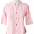 Women’s Shirt Style Tunic Top | Mandarin Collar Button-Down Top with 3/4 Sleeves | Casual Office Wear Long Top for Women