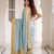 dreamy powder blue c-pallu embroidery work & cutwork arco border kanjivarm silk blend indian saree