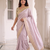 enticing pastel shades c-pallu embroidery work & cutwork arco border kanjivarm silk blend indian designer saree
