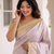 enticing pastel shades c-pallu embroidery work & cutwork arco border kanjivarm silk blend indian designer saree