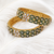 Rose gold crystal studded bangles set of 2 for women ab crystal stones, intricate chain design, festive wear.