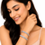 Crystal rhinestone bangles for women, silver-toned, set of 2