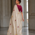provocative off-white embroidery with cutwork border fendy satin indian wedding and saree