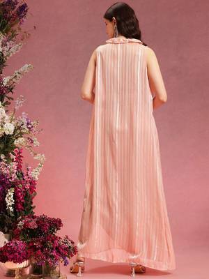 Shoulder Straps Top With Skirt And Shrug 5