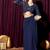 Embellished V-Neck Top With Skirt