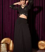 Embellished Beads & Stones Ready To Wear Lehenga & Coli