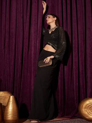 Embellished Beads & Stones Ready To Wear Lehenga & Coli 4