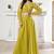 Embroidered Organza Top & Flared Maxi Skirt Co-Ord Set
