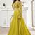Embroidered Organza Top & Flared Maxi Skirt Co-Ord Set