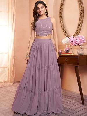 Embroidered Top With Skirt 1