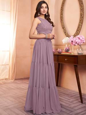 Embroidered Top With Skirt 3