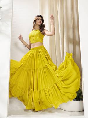 Embroidered Top With Skirt Co-Ords 6