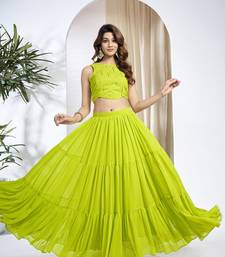Embroidered Top & Skirt Co-Ord