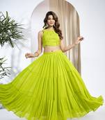 Embroidered Top & Skirt Co-Ord