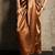 Brown Embellished Sleeveless Shrug With Top & Skirt Co-Ord Set