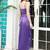 Purple Embroidered Top With Skirt & Shrug Co-Ords