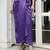 Purple Embroidered Top With Skirt & Shrug Co-Ords
